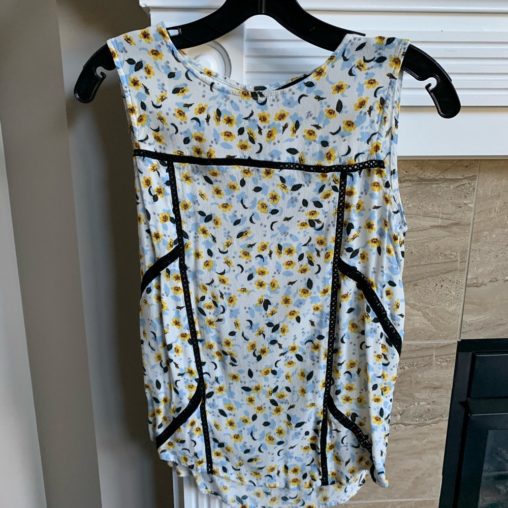 Zara Floral Top